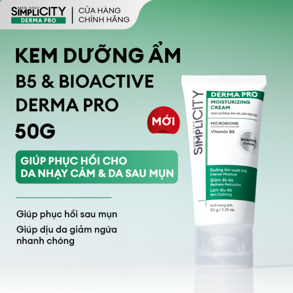 Kem dưỡng Derma Pro Moisturizing 50g