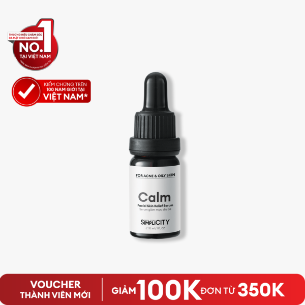 Serum giảm mụn & làm dịu da Calm 10ml