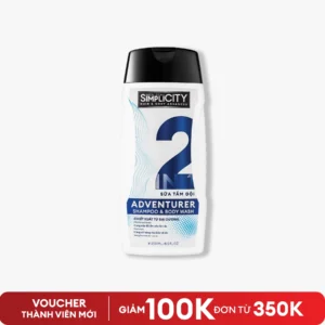 2in1 Sữa tắm gội 2 in 1 giúp tóc mềm mượt, chắc khỏe 250ml