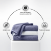 Khăn lau mặt, khăn tắm cao cấp Microfiber 35cm x 75cm