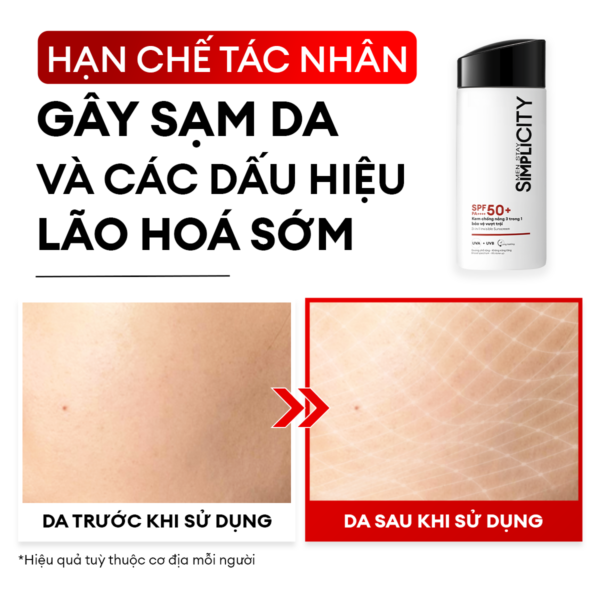 Kem chống nắng 3in1 bảo vệ vượt trội 80ml SPF 50+ PA++++