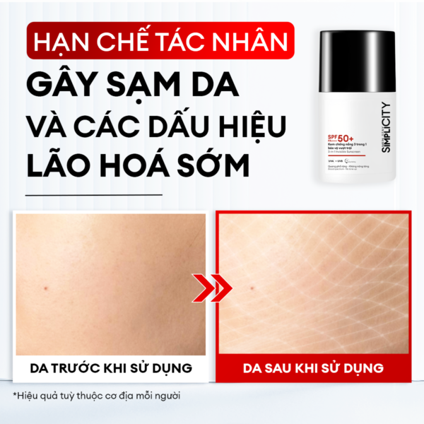 Kem chống nắng 3in1 bảo vệ vượt trội 20ml SPF 50+ PA++++