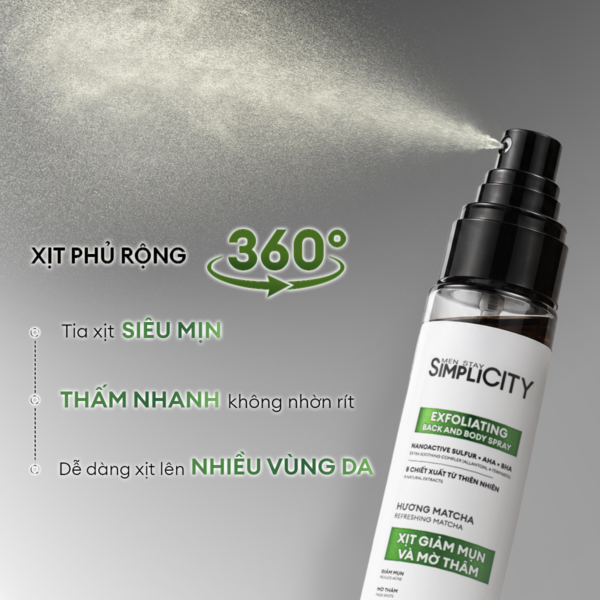 6-2f191d6f-2552-42d6-bdfe-3d9866a3ff19 Xịt giảm mụn và mờ thâm cơ thể Exfoliating Body Spray 100ml