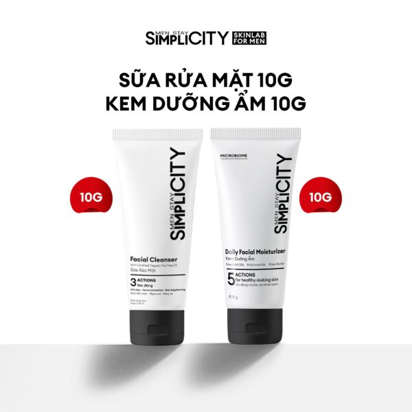 [QUÀ TẶNG KHÔNG BÁN] Sữa rửa mặt 10g x Kem dưỡng ẩm 10g