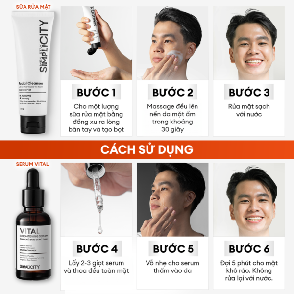 Combo dưỡng trắng mờ thâm tiết kiệm Brightening Duo