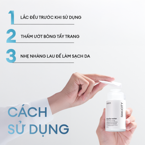Nước tẩy trang sạch bụi bẩn và dầu nhờn tức thì 200ml