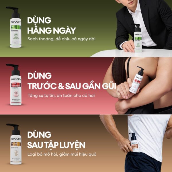 [MỚI] Dung dịch vệ sinh nam Intimate wash giúp làm sạch, khử mùi 80ml