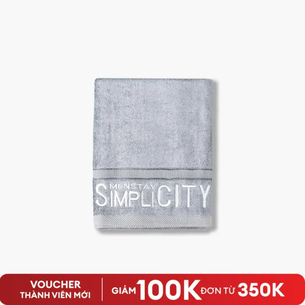 Khăn tắm sợi tre cao cấp 60x120cm Men Stay Simplicity