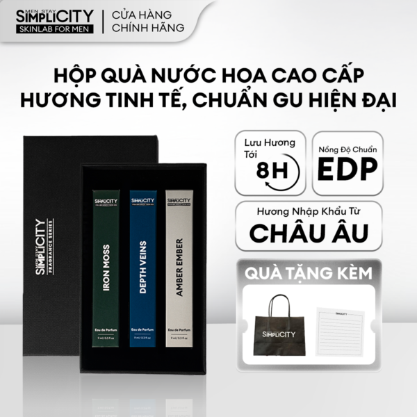 Set quà tặng nước hoa Elementum collection