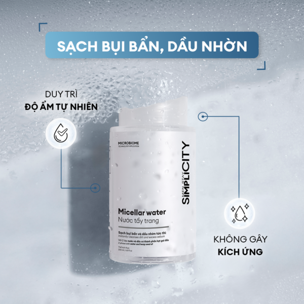 Nước tẩy trang sạch bụi bẩn và dầu nhờn tức thì 200ml