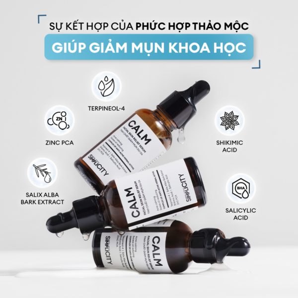 usp-shopee Serum giảm mụn & làm dịu da Calm 30ml